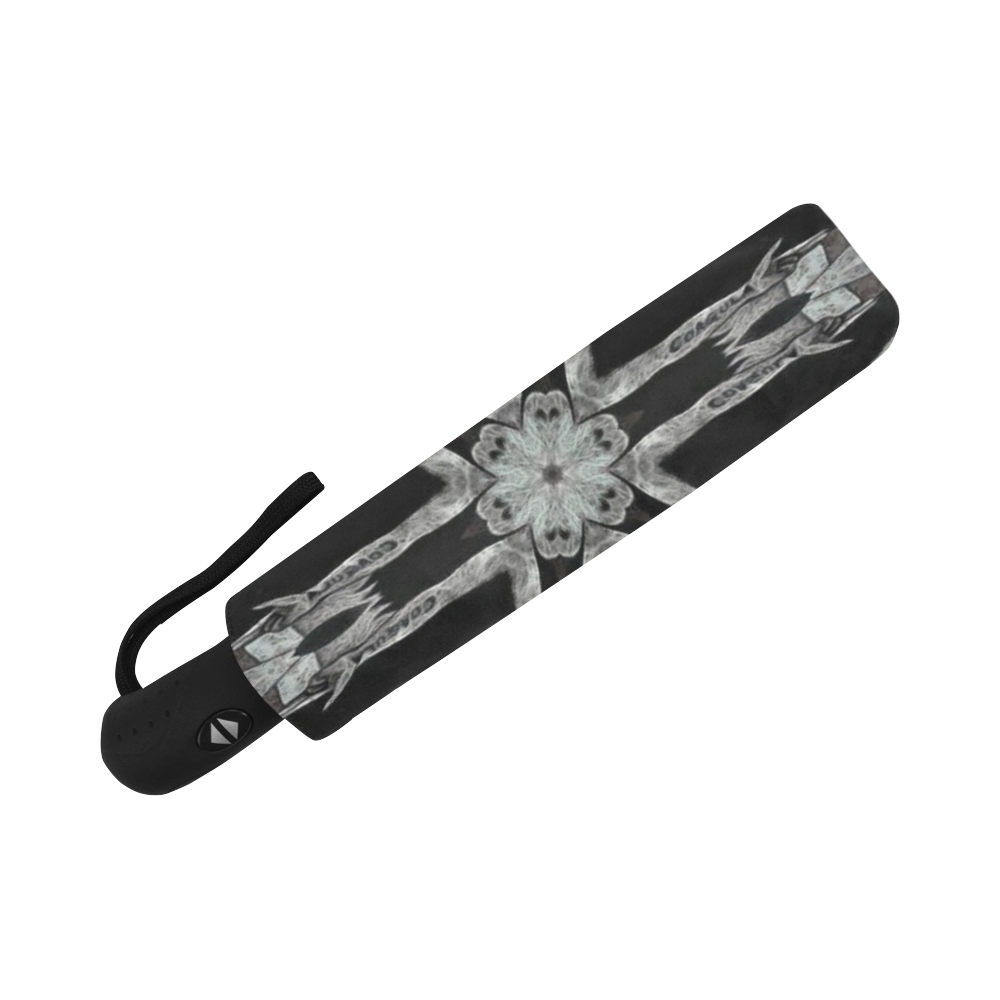 Darkstar Baphomet Black Magick Auto-Foldable Umbrella (Model U04)