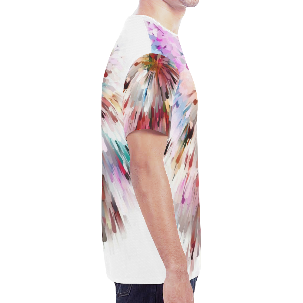Explosion by Nico Bielow New All Over Print T-shirt for Men (Model T45)