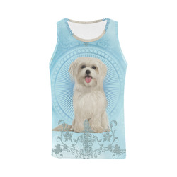 Cute havanese puppy All Over Print Tank Top for Men (Model T43)