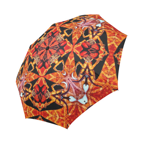 Baphomet Hell Fire Auto-Foldable Umbrella (Model U04)