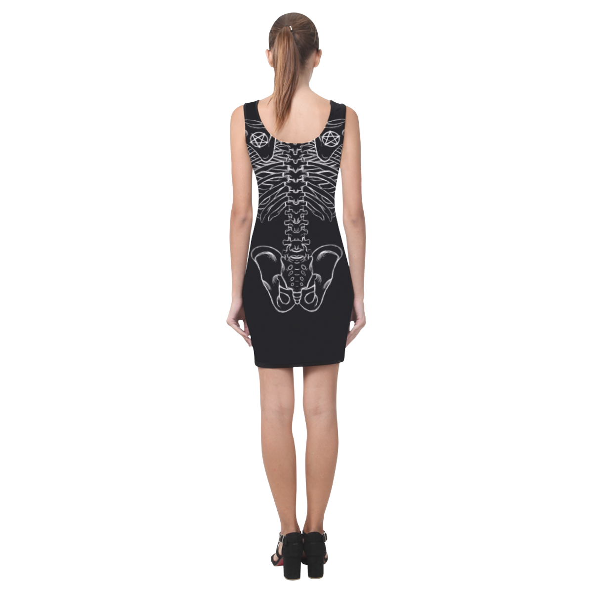riboccultback Medea Vest Dress (Model D06)