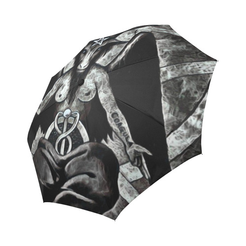 Dark Baphomet Prime Auto-Foldable Umbrella (Model U04)