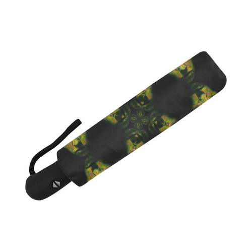 Black Light Zombie Auto-Foldable Umbrella (Model U04)