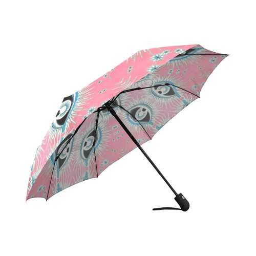 Darkstar Watchtower Pink Auto-Foldable Umbrella (Model U04)