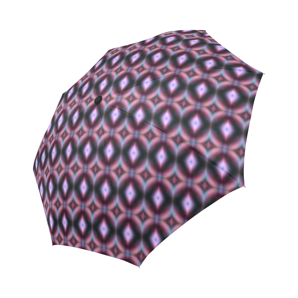 Dark Demon Diamond Hologram Auto-Foldable Umbrella (Model U04)
