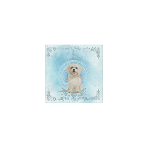 Cute havanese puppy Square Towel 13“x13”