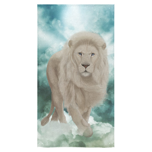 The white lion in the universe Bath Towel 30"x56"