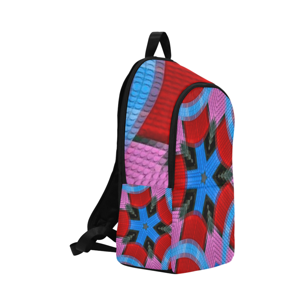 8-Bit Luciferian Fabric Backpack for Adult (Model 1659)