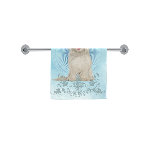 Cute havanese puppy Custom Towel 16"x28"