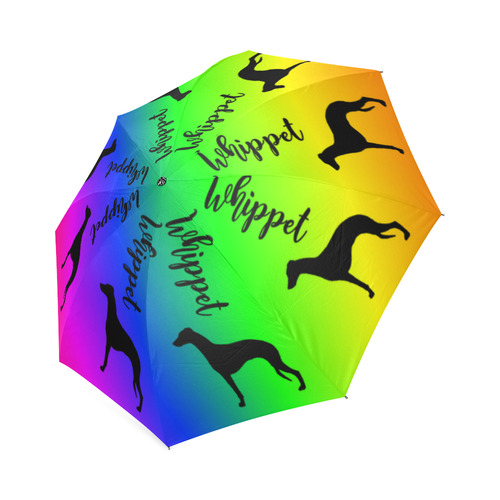 Rainbow Blend Whippet Umbrella Foldable Umbrella (Model U01)