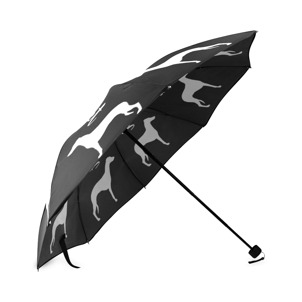 black_umbrella_whippet Foldable Umbrella (Model U01)