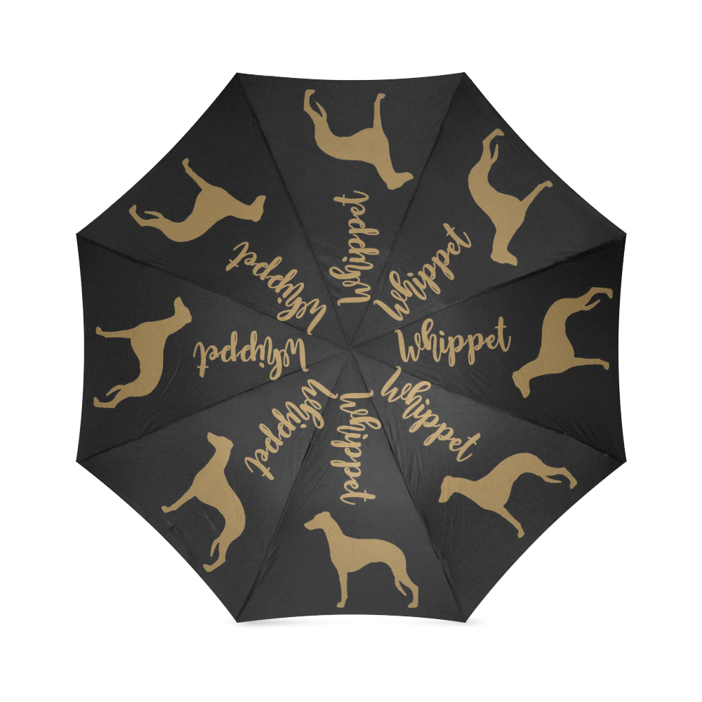 gold_umbrella_whippet Foldable Umbrella (Model U01)