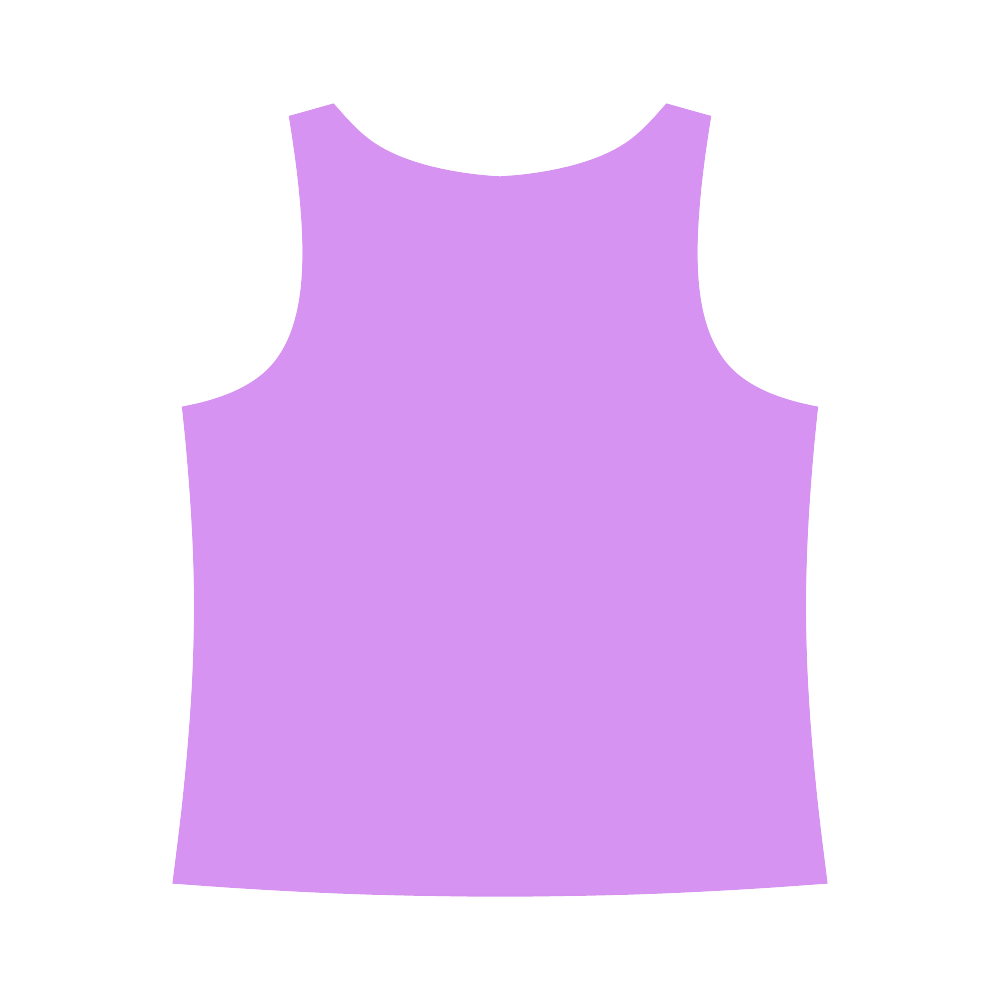 pink All Over Print Tank Top for Women (Model T43)