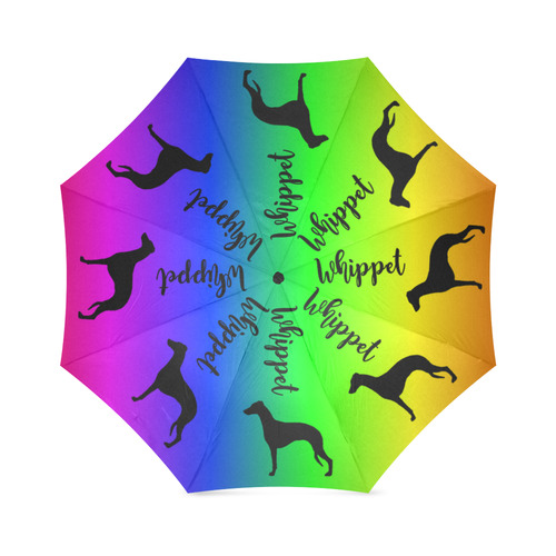 Rainbow Blend Whippet Umbrella Foldable Umbrella (Model U01)