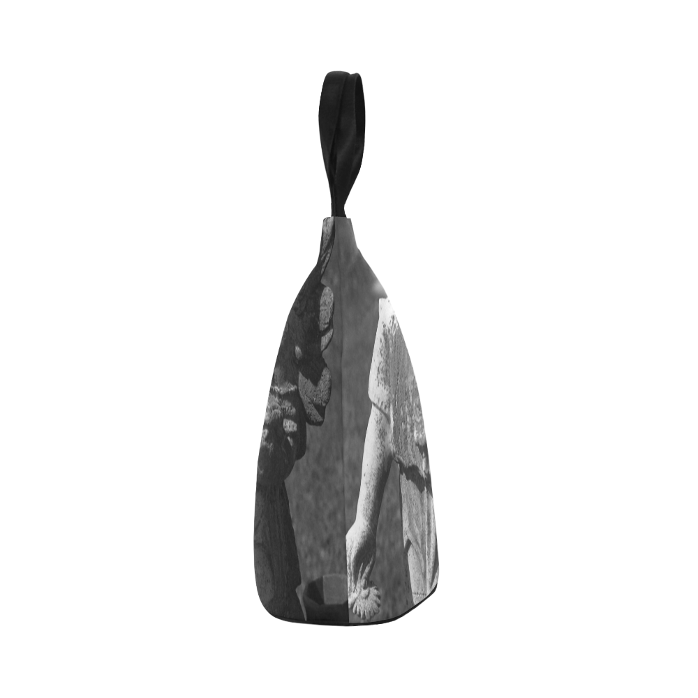Gothic Angel Nylon Lunch Tote Bag (Model 1670)