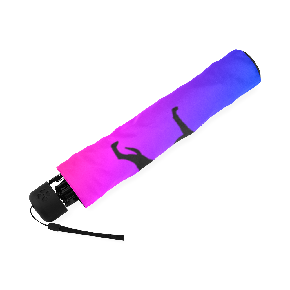 Rainbow Blend Whippet Umbrella Foldable Umbrella (Model U01)