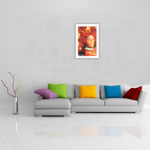 This Girl is On Fire Art Print 19‘’x28‘’