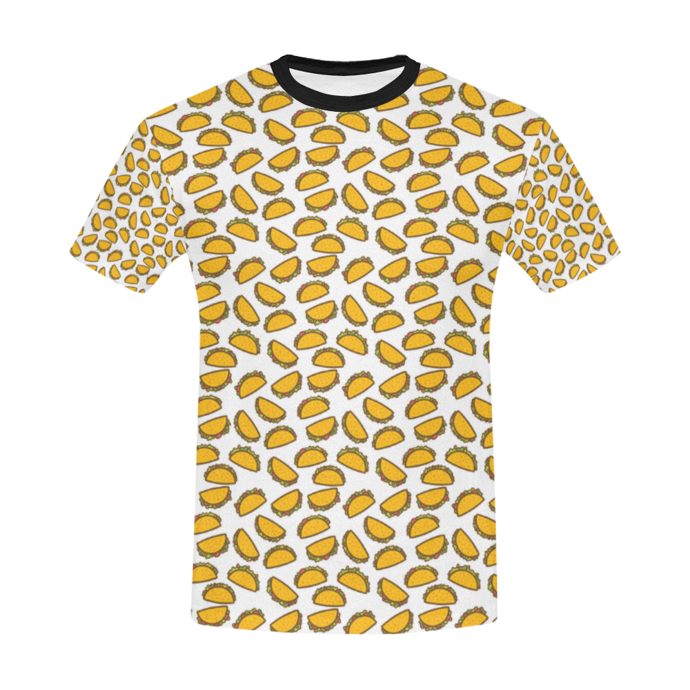 Taco All Over Print T-Shirt for Men/Large Size (USA Size) Model T40)