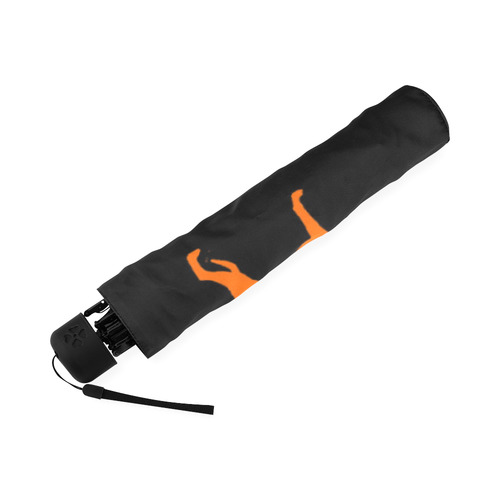 orange_umbrella_whippet Foldable Umbrella (Model U01)