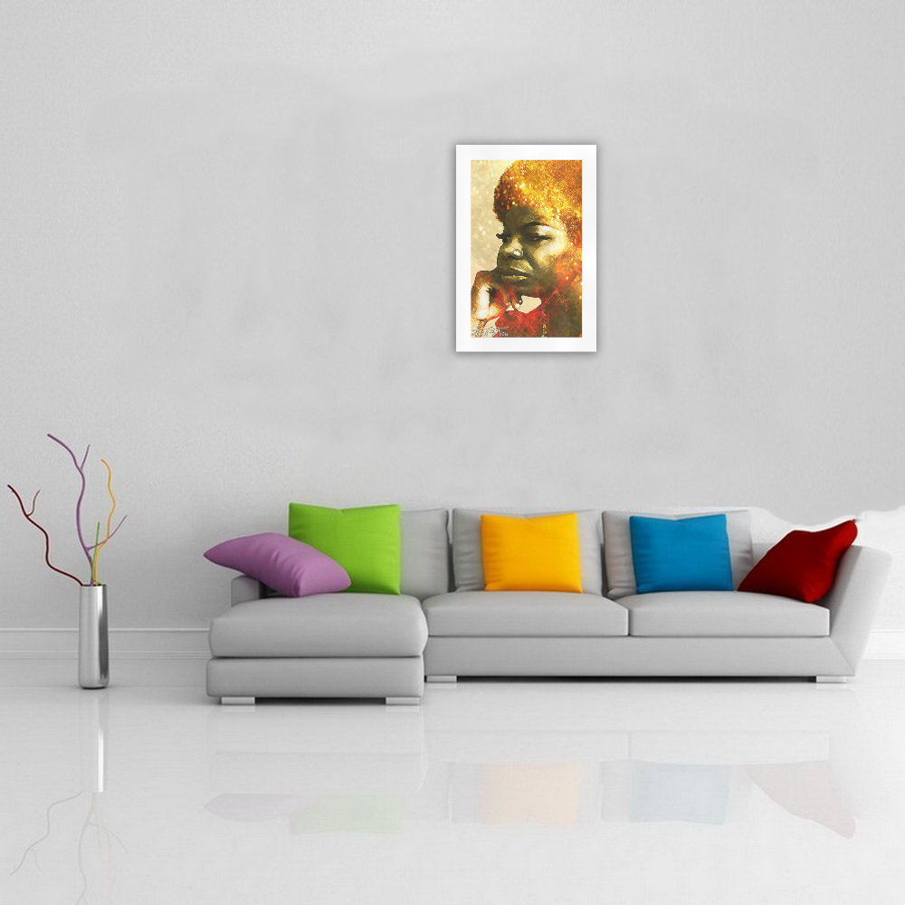 Nina S. in Zahab Art Print 19‘’x28‘’