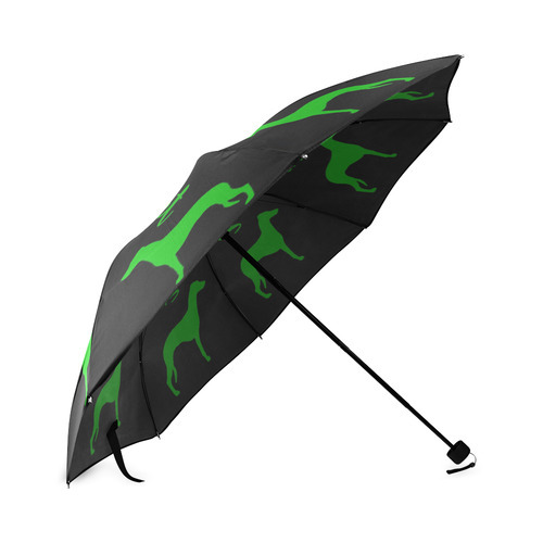 green_umbrella_whippet Foldable Umbrella (Model U01)