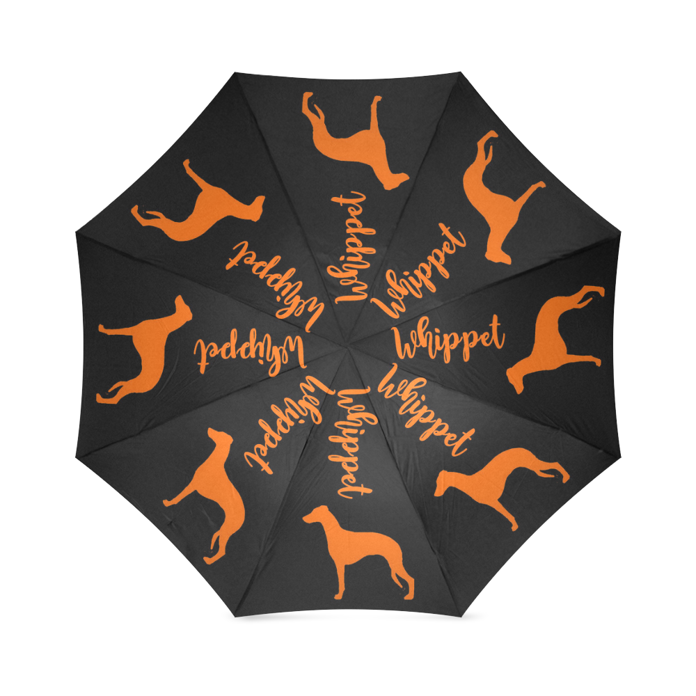 orange_umbrella_whippet Foldable Umbrella (Model U01)