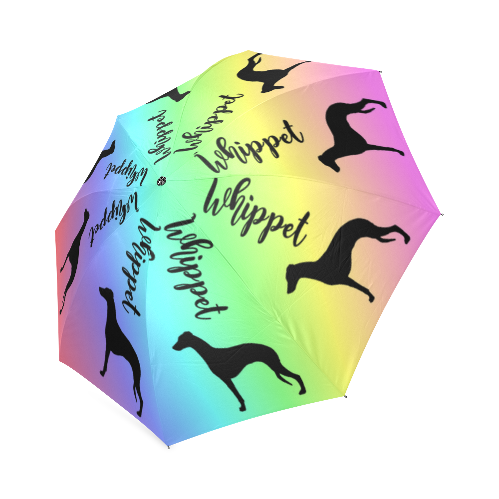 pastel_umbrella_whippet Foldable Umbrella (Model U01)