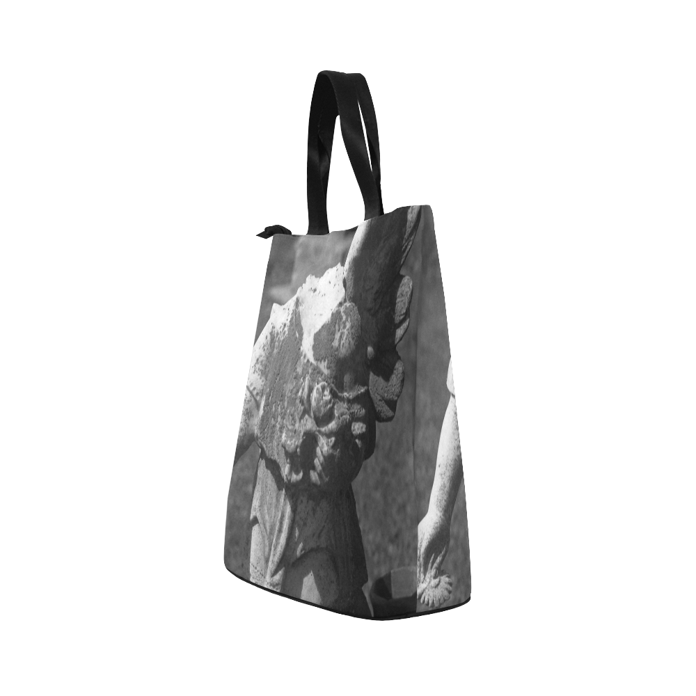 Gothic Angel Nylon Lunch Tote Bag (Model 1670)