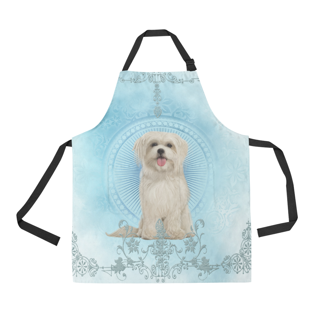 Cute havanese puppy All Over Print Apron