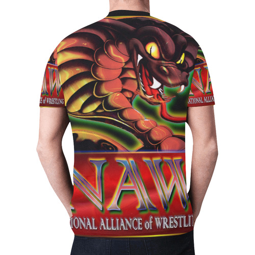 NAW - National Alliance of Wrestling by TheONE Savior @ ImpossABLE Endeavors New All Over Print T-shirt for Men (Model T45)