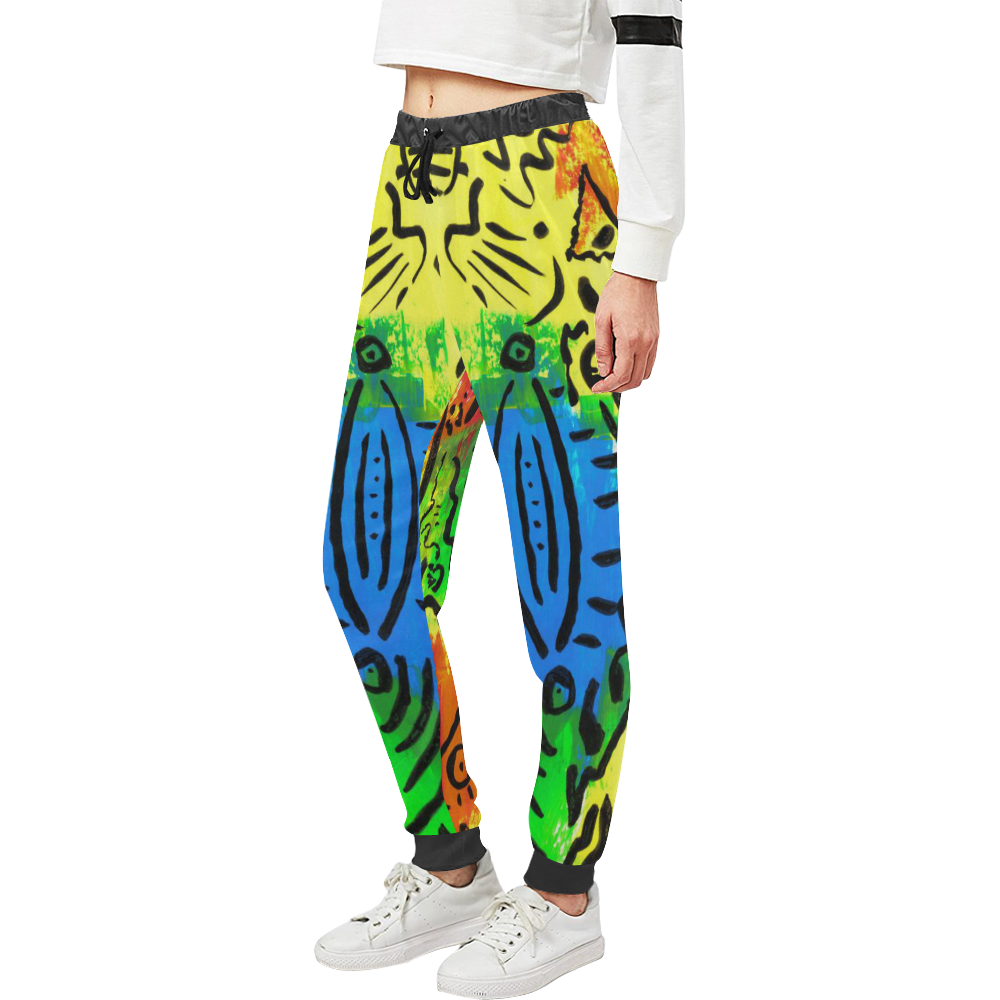 DELIRIO 45 001 Unisex All Over Print Sweatpants (Model L11)