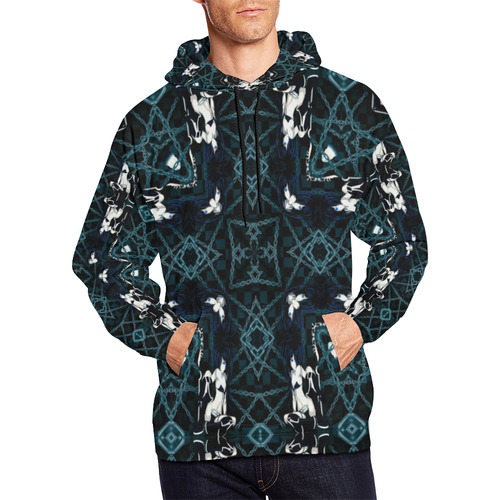Whips & Chains Naughty Anime Girl All Over Print Hoodie for Men/Large Size (USA Size) (Model H13)