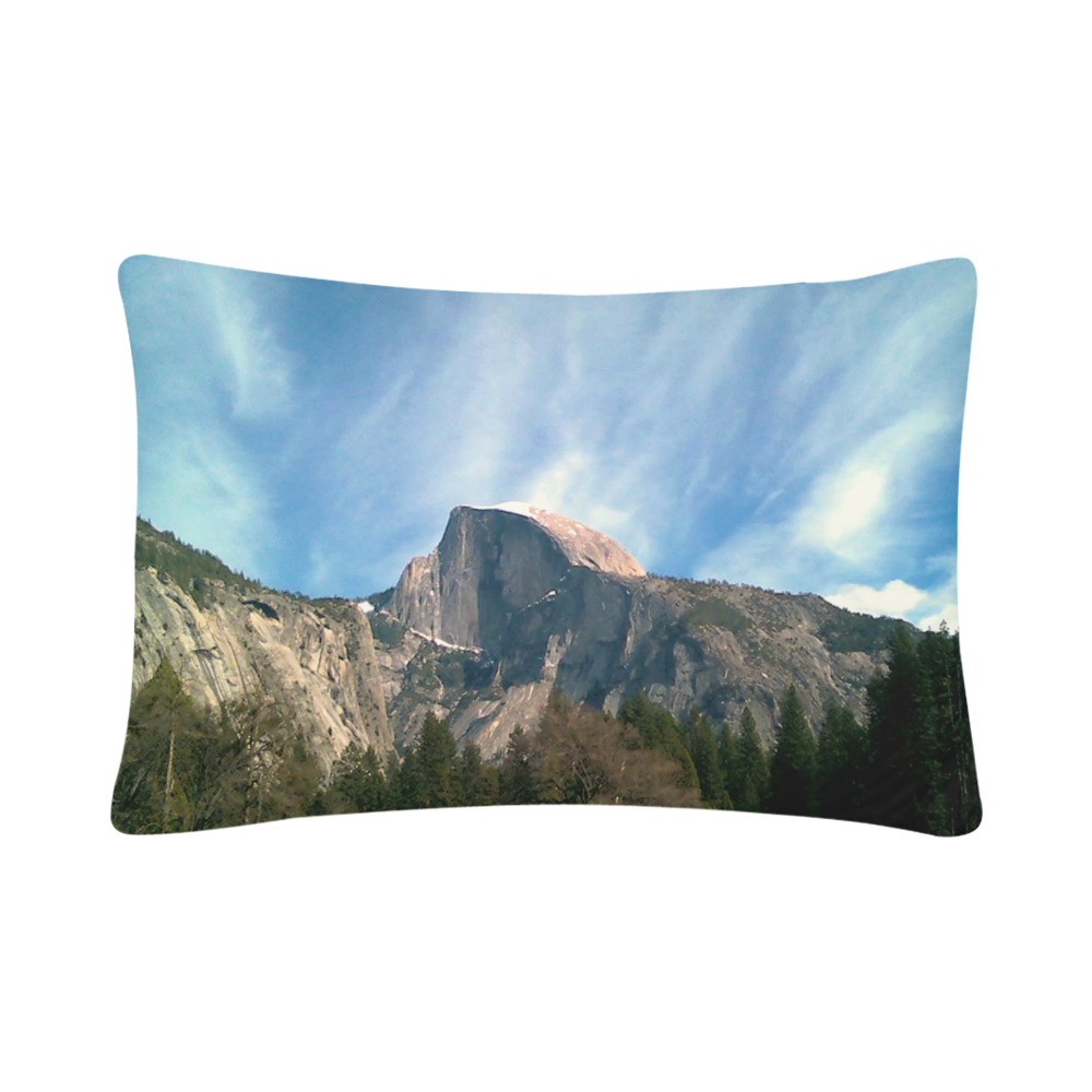 Picturesque Mountain Custom Pillow Case 20"x 30" (One Side) (Set of 2)