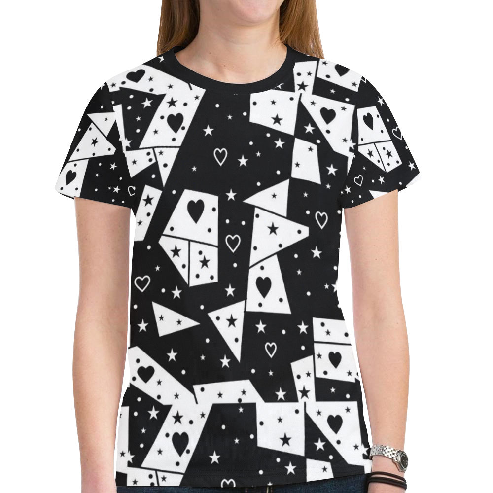 Forever39 by Nico Bielow New All Over Print T-shirt for Women (Model T45)