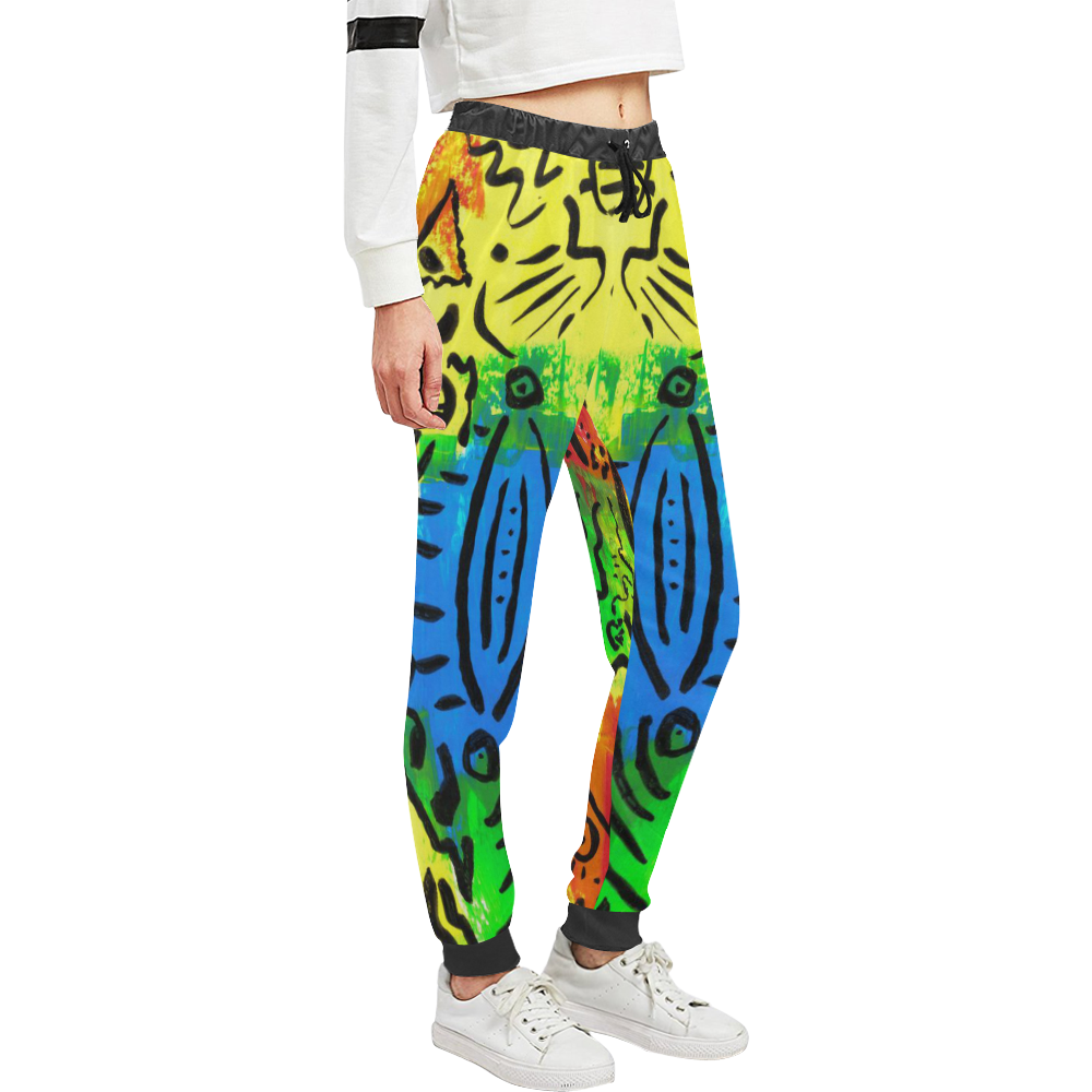 DELIRIO 45 001 Unisex All Over Print Sweatpants (Model L11)