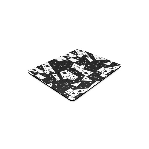 Black and White Popart by Nico Bielow Rectangle Mousepad