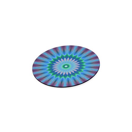 Flower Mandala Round Coaster