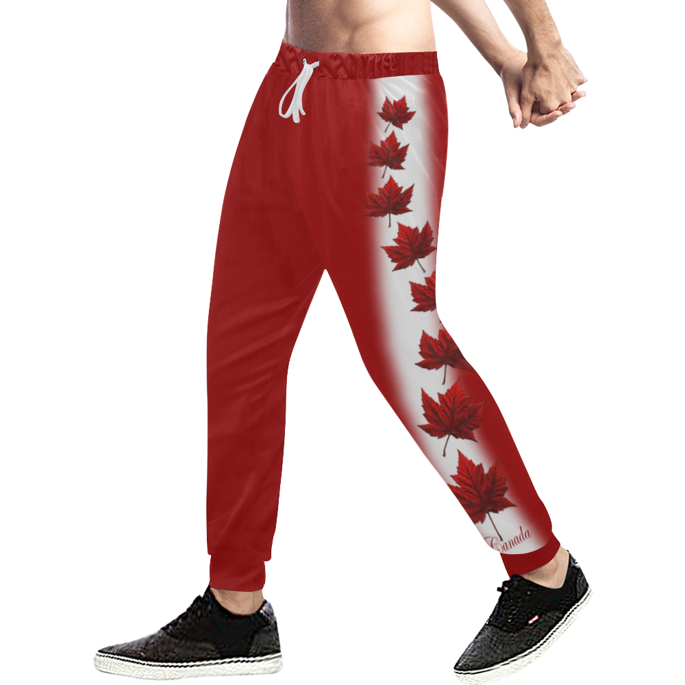 Canada Trackpants Classic Canada Team Sweatpants Men's All Over Print Sweatpants (Model L11)