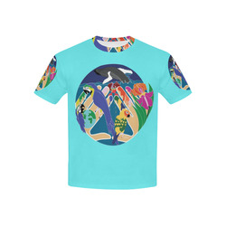 Tropical Creation Children's T-Shirt Kids' All Over Print T-shirt (USA Size) (Model T40)