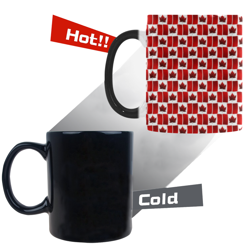 Canada Flag Souvenir Cups - Morfing Custom Morphing Mug