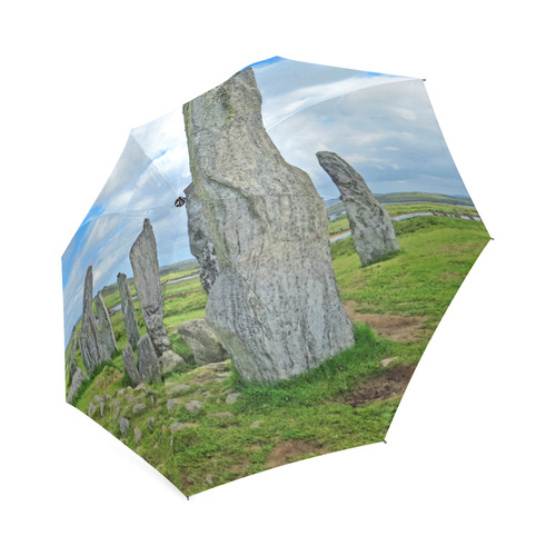 Callanish stone circle, Outlander inspired photo print Foldable Umbrella (Model U01)