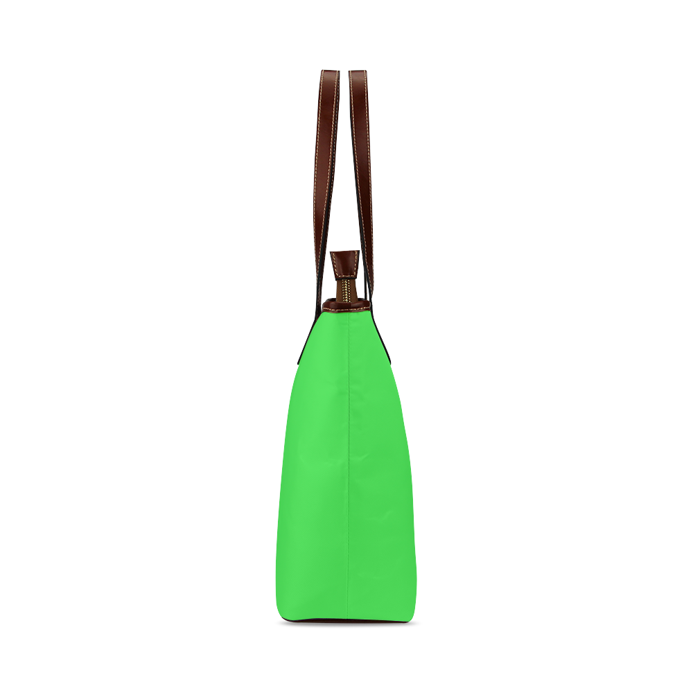 Lime Shoulder Tote Bag (Model 1646)