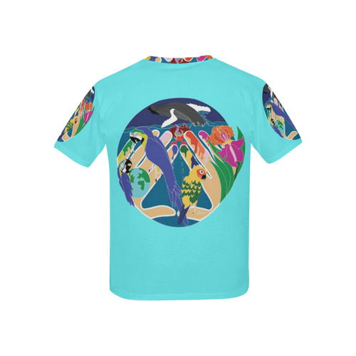Tropical Creation Children's T-Shirt Kids' All Over Print T-shirt (USA Size) (Model T40)