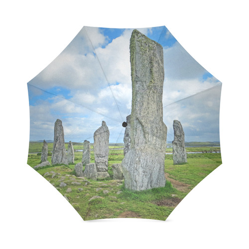 Callanish stone circle, Outlander inspired photo print Foldable Umbrella (Model U01)