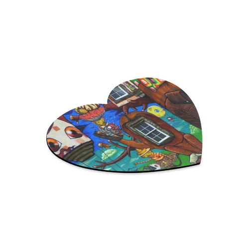 PINTORESCO Heart-shaped Mousepad