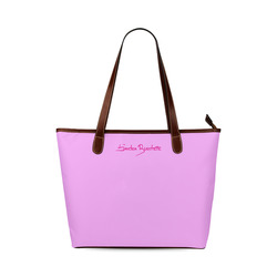 pink Shoulder Tote Bag (Model 1646)