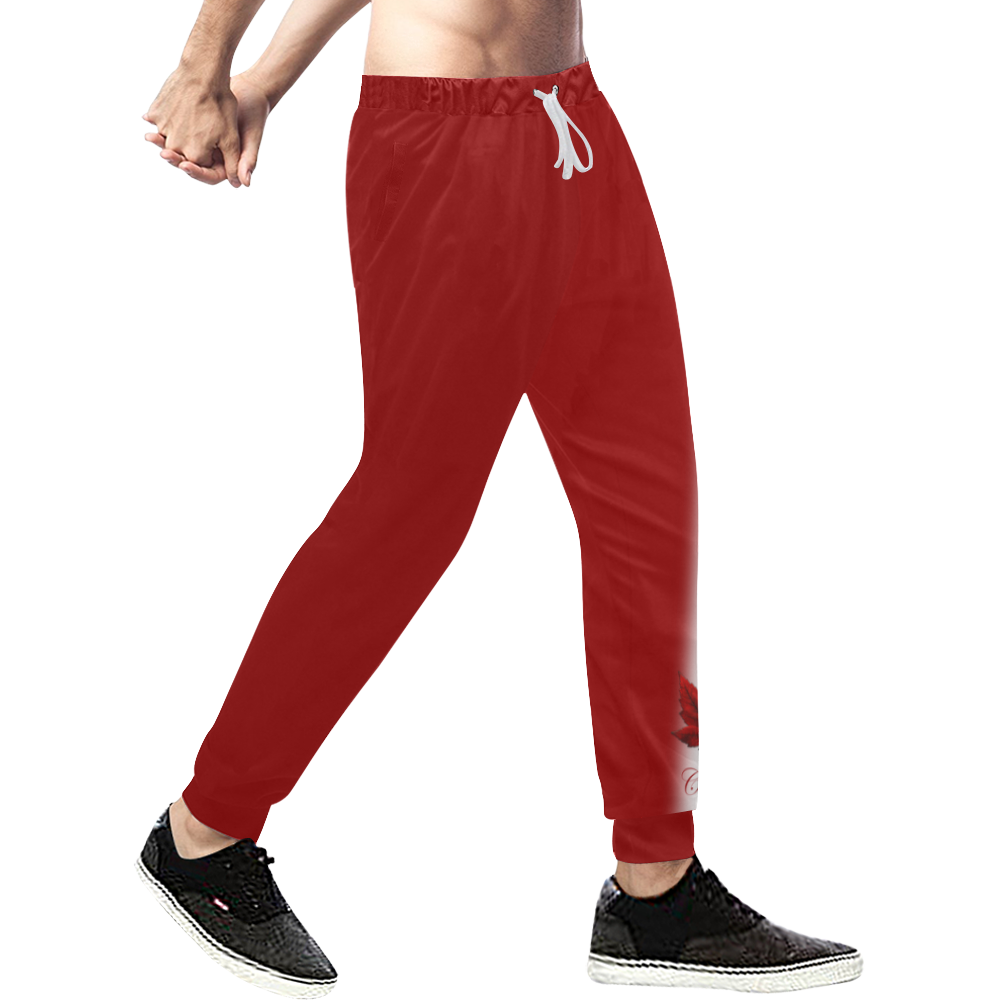 Canada Trackpants Classic Canada Team Sweatpants Men's All Over Print Sweatpants (Model L11)