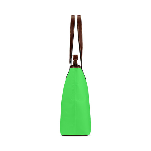 Lime Shoulder Tote Bag (Model 1646)