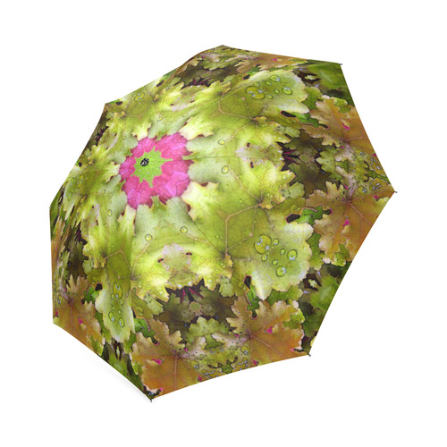 Heuchera caleidoscoape photo print Foldable Umbrella (Model U01)