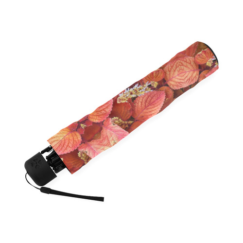 Red nettles caleidoscope photo print Foldable Umbrella (Model U01)